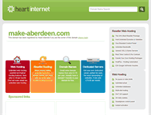 Tablet Screenshot of make-aberdeen.com